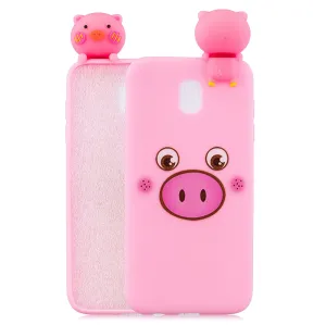 For Redmi 8A 3D Cartoon Painting Back Cover Soft TPU Mobile Phone Case Shell Little pink pig