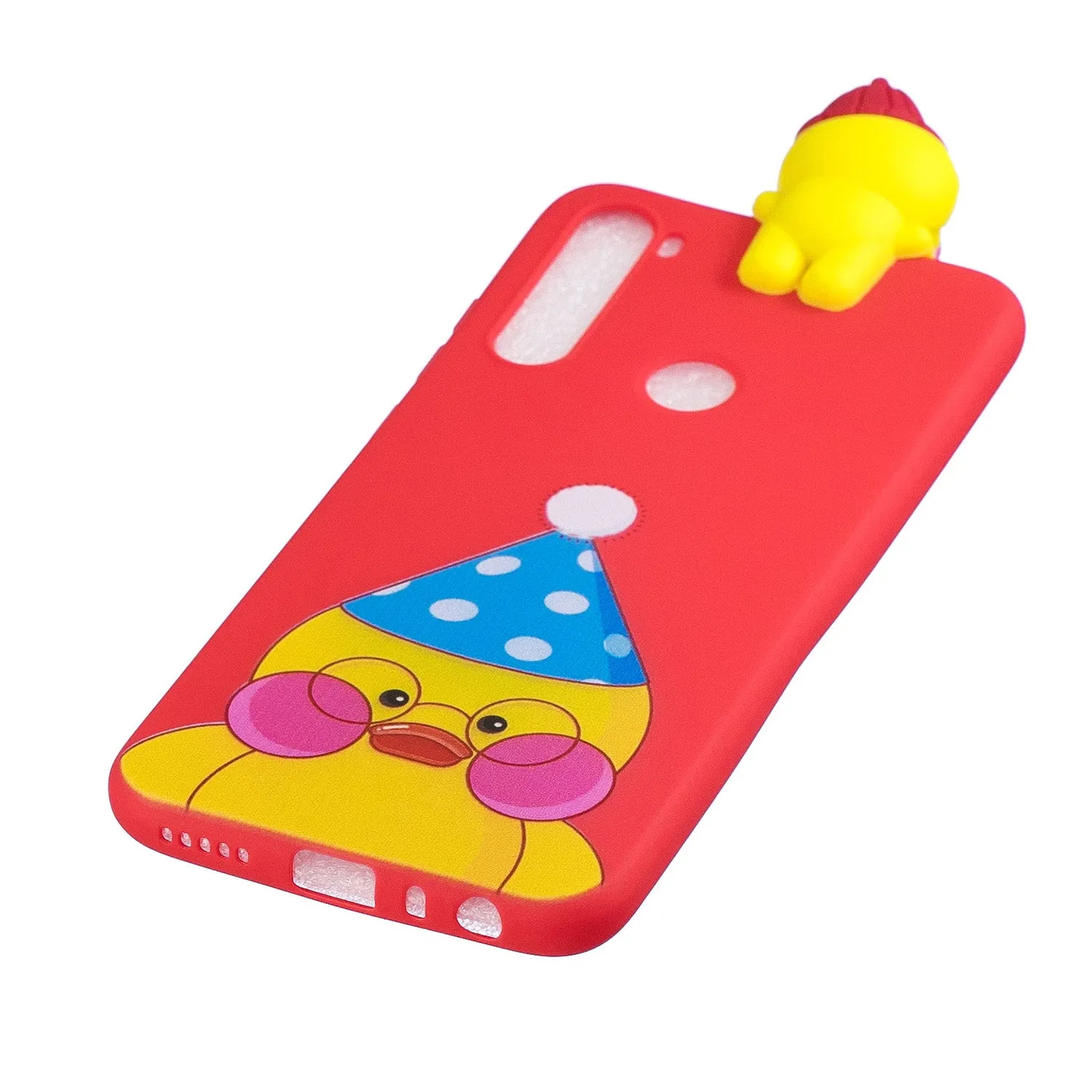 For Redmi NOTE 8 NOTE 8 pro 3D Color Painting Pattern Drop Protection Soft TPU Back Cover Mobile Phone Case white