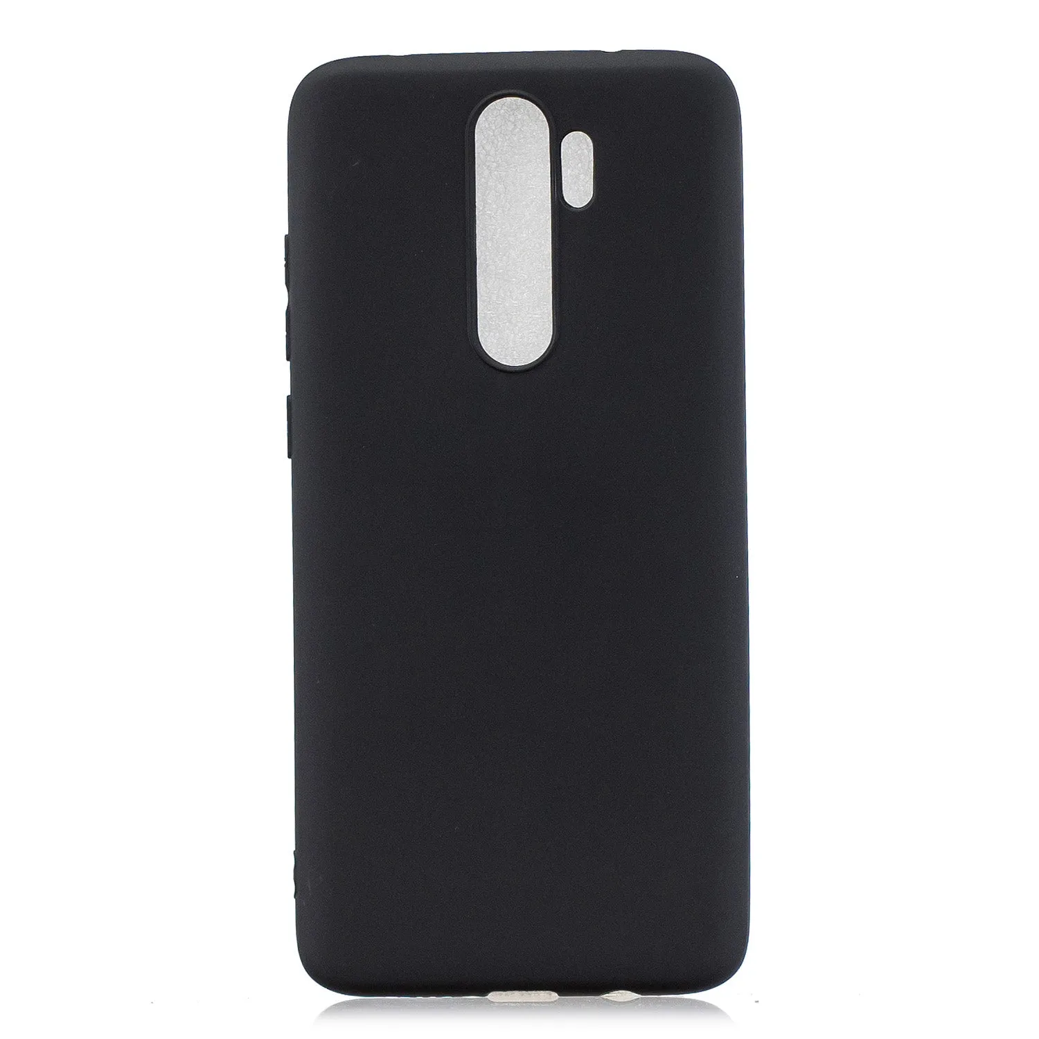 For Redmi NOTE 8 NOTE 8 Pro Soft Candy Color Frosted Surface Shockproof TPU Back Cover Mobile Phone Case black