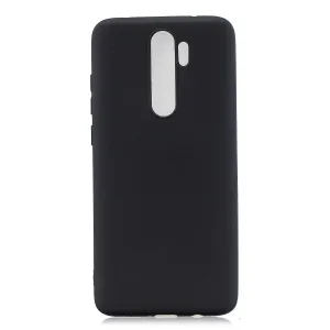 For Redmi NOTE 8 NOTE 8 Pro Soft Candy Color Frosted Surface Shockproof TPU Back Cover Mobile Phone Case black
