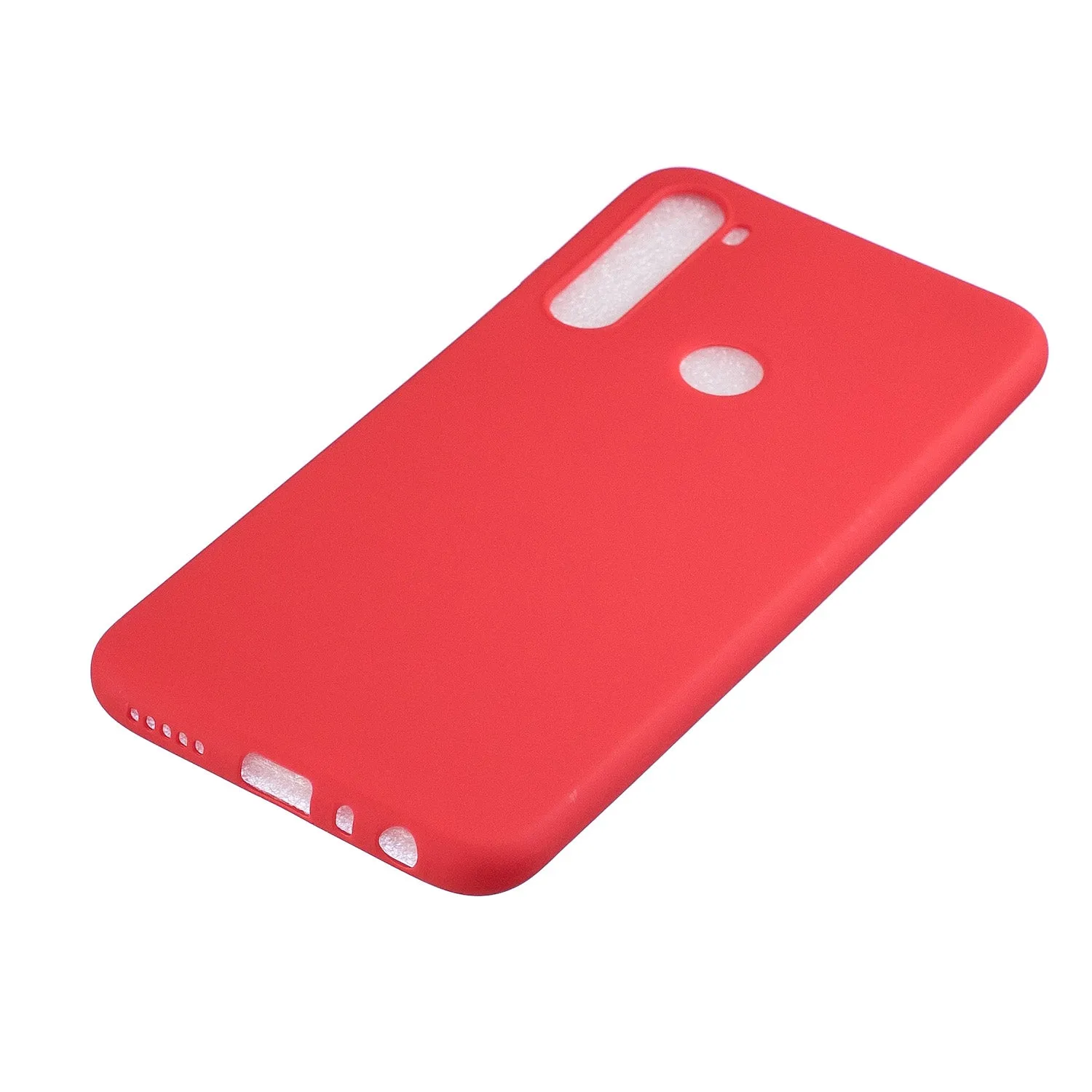 For Redmi NOTE 8 NOTE 8 Pro Soft Candy Color Frosted Surface Shockproof TPU Back Cover Mobile Phone Case Light blue