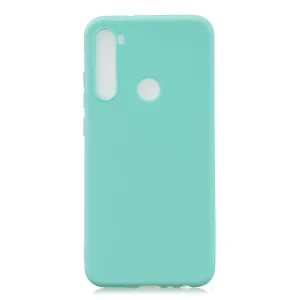 For Redmi NOTE 8 NOTE 8 Pro Soft Candy Color Frosted Surface Shockproof TPU Back Cover Mobile Phone Case Light blue