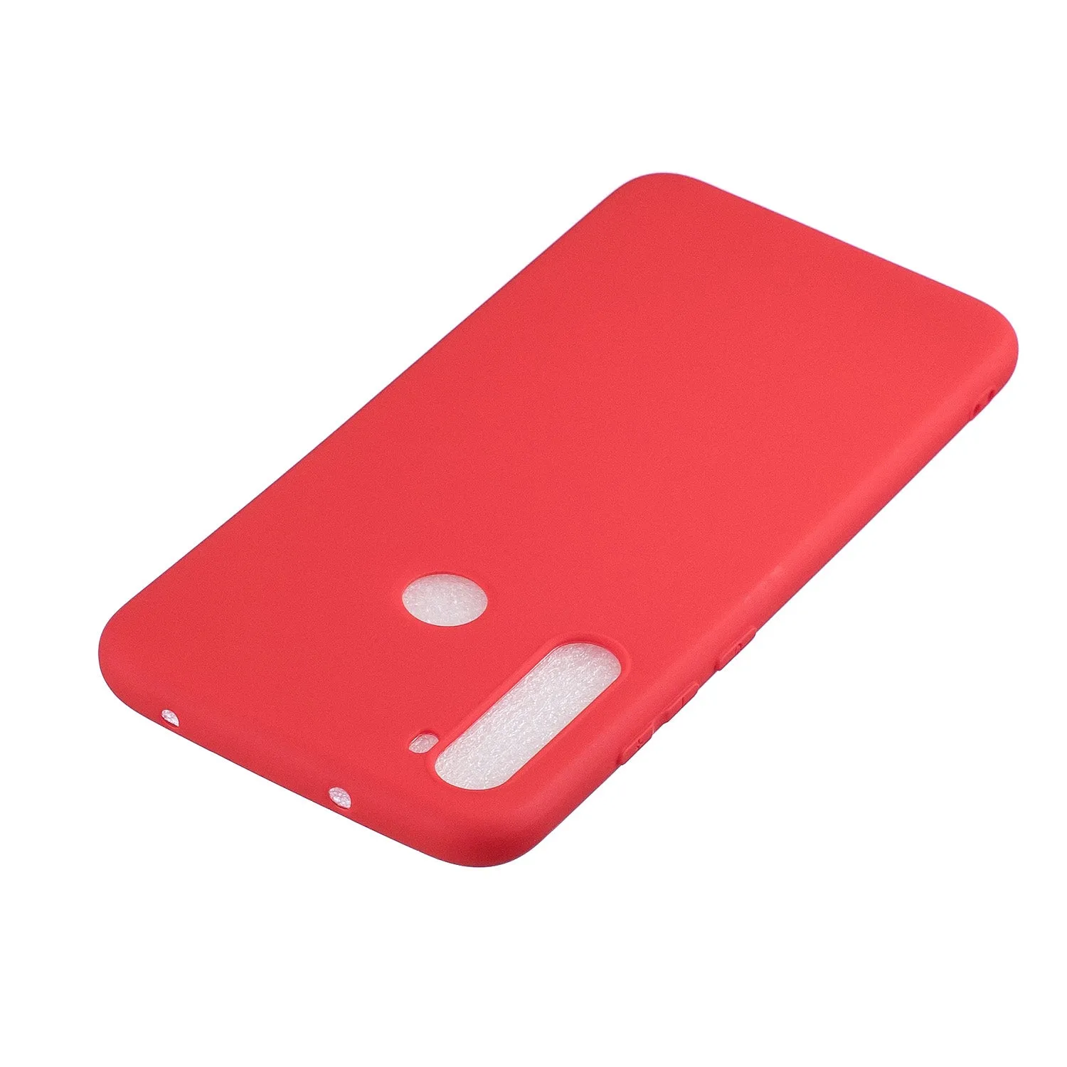 For Redmi NOTE 8 NOTE 8 Pro Soft Candy Color Frosted Surface Shockproof TPU Back Cover Mobile Phone Case Light blue