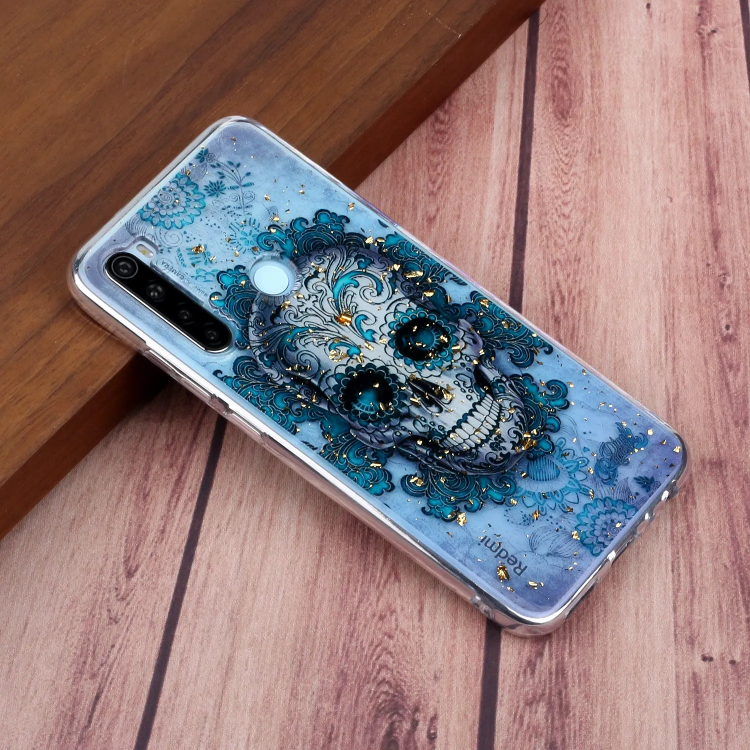 For Redmi Note 8 / Redmi Note 8 Pro Cellphone Cover Beautiful Painted Pattern Comfortable Wear TPU Phone Shell 6