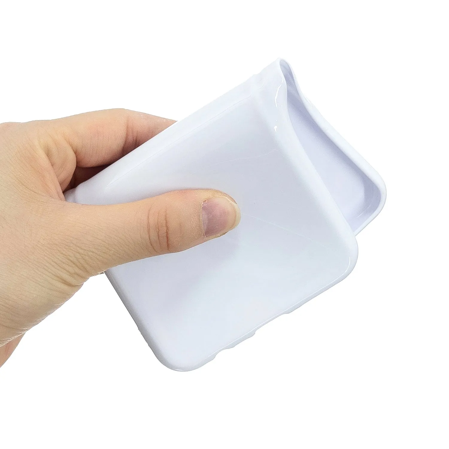 For Redmi Note 8/8 Pro Cellphone Cover Reinforced Soft TPU Phone Case Anti-scratch Full Body Protection Milk white