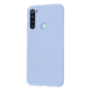 For Redmi Note 8/8 Pro Cellphone Cover Reinforced Soft TPU Phone Case Anti-scratch Full Body Protection Taro purple