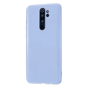 For Redmi Note 8/8 Pro Cellphone Cover Reinforced Soft TPU Phone Case Anti-scratch Full Body Protection Taro purple