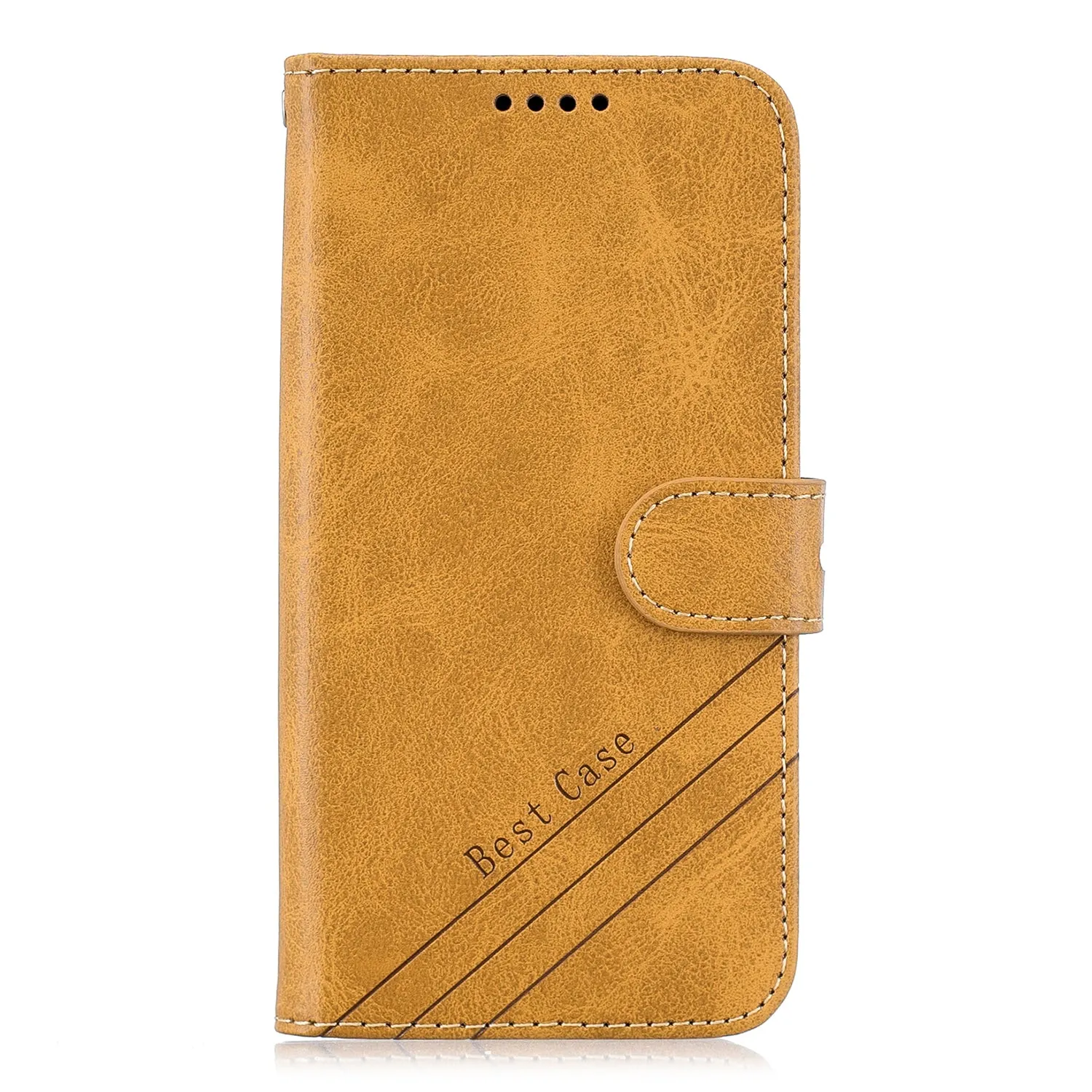 For Redmi Note 8T/Redmi 8/Redmi 8A Case Soft Leather Cover with Denim Texture Precise Cutouts Wallet Design Buckle Closure Smartphone Shell  gray