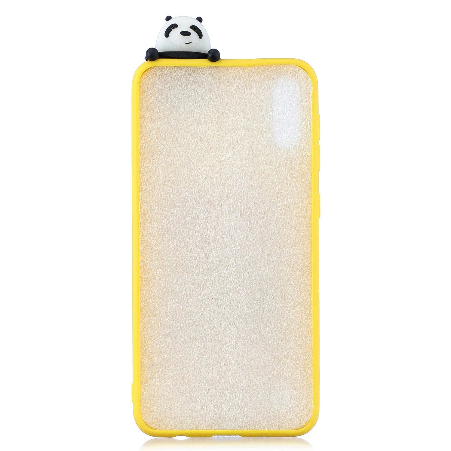 For Samsung A01 Soft TPU Case Back Cover 3D Cartoon Painting Mobile Phone Shell Striped bear