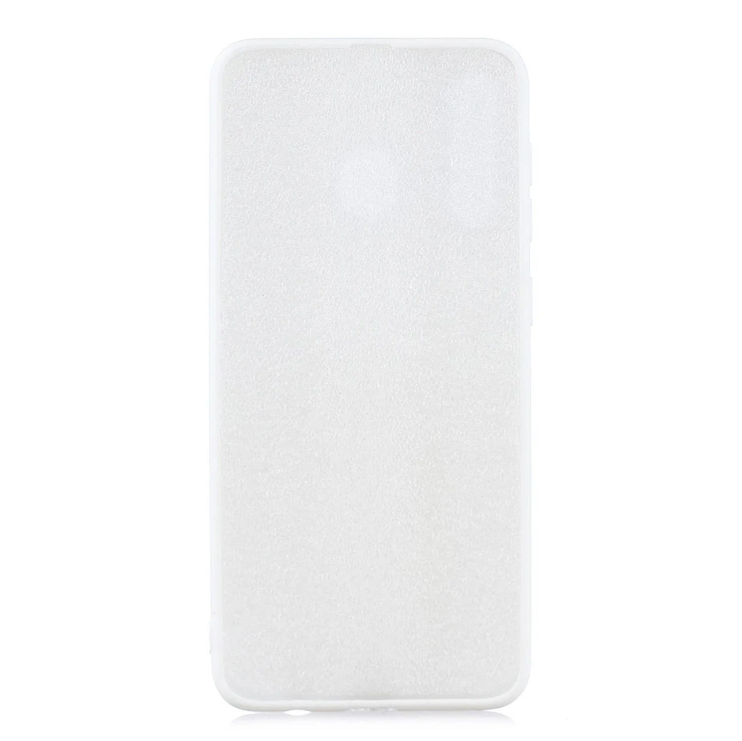 For Samsung A10 Lovely Candy Color Matte TPU Anti-scratch Non-slip Protective Cover Back Case white