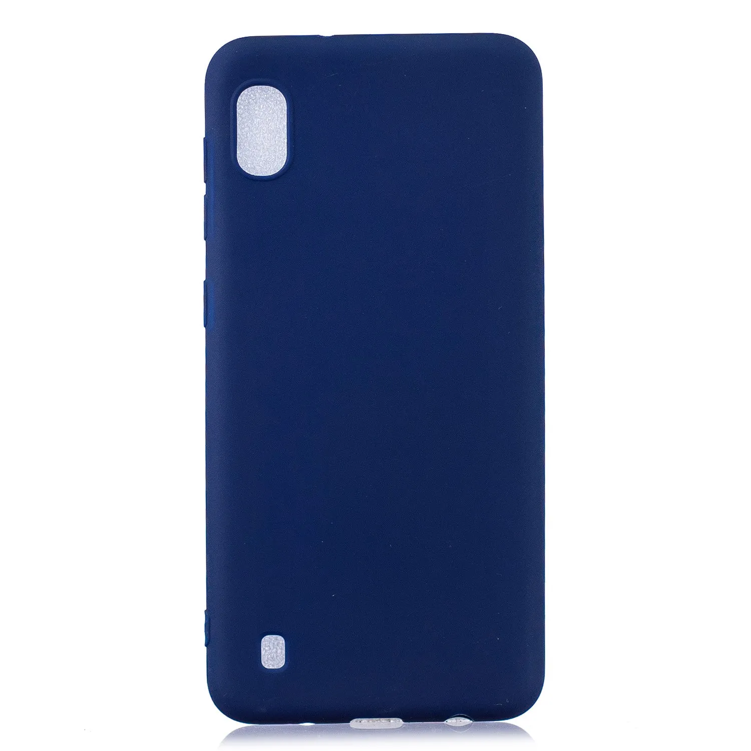For Samsung A10 Lovely Candy Color Matte TPU Anti-scratch Non-slip Protective Cover Back Case yellow
