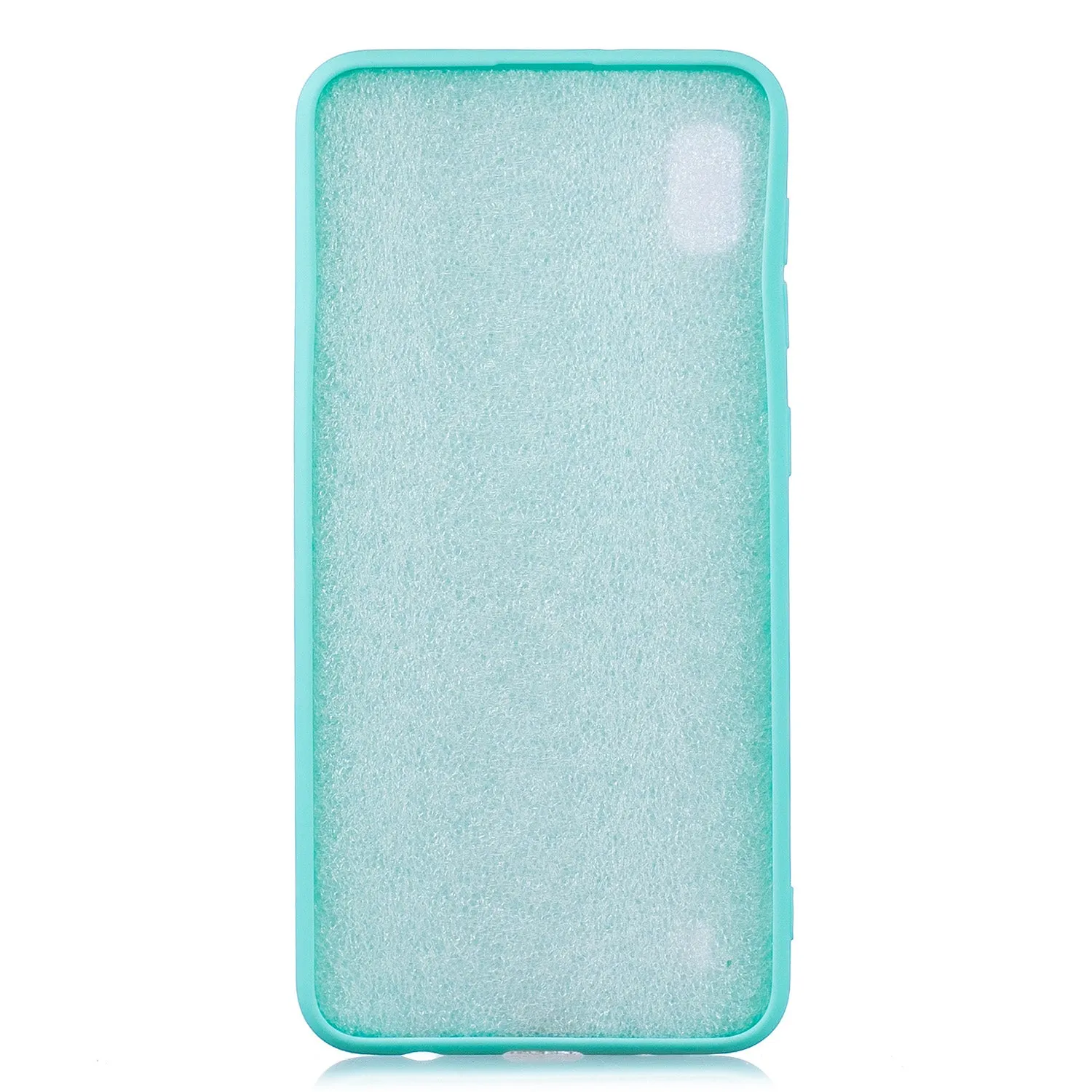 For Samsung A10 Lovely Candy Color Matte TPU Anti-scratch Non-slip Protective Cover Back Case yellow