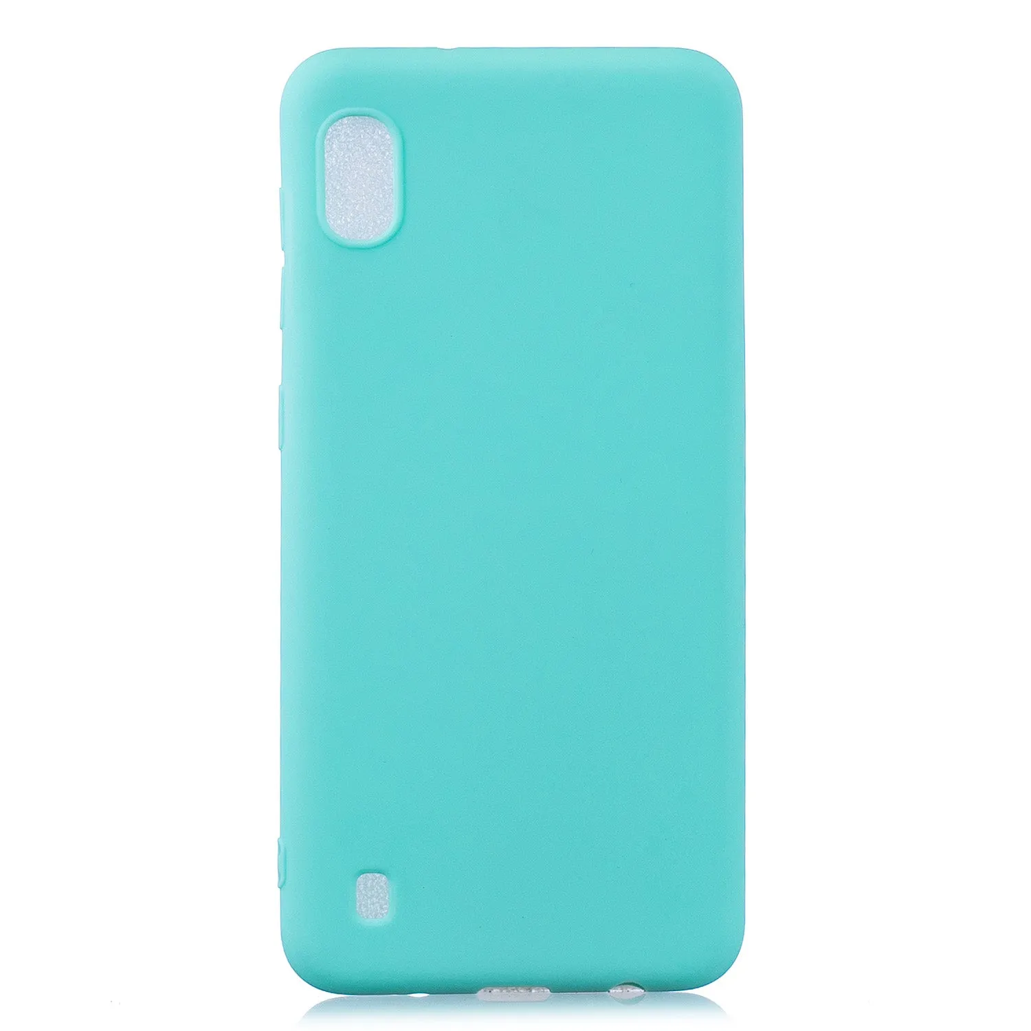For Samsung A10 Lovely Candy Color Matte TPU Anti-scratch Non-slip Protective Cover Back Case yellow