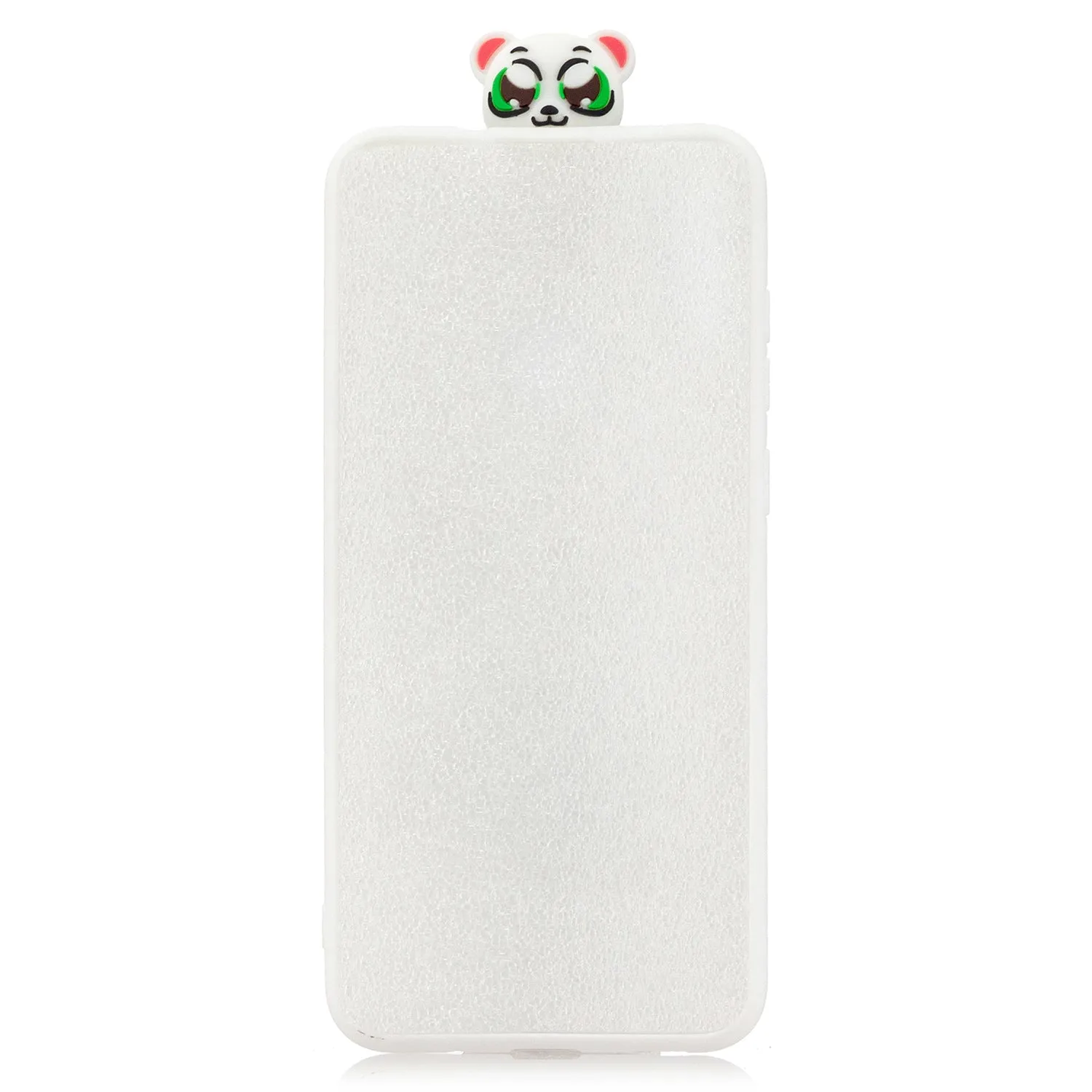 For Samsung A11 Soft TPU Back Cover Cartoon Painting Mobile Phone Case Shell with Bracket panda