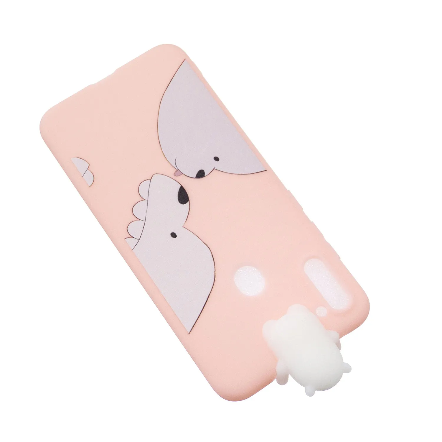For Samsung A11 TPU Back Cover 3D Cartoon Painting Soft Mobile Phone Case Shell Music horse