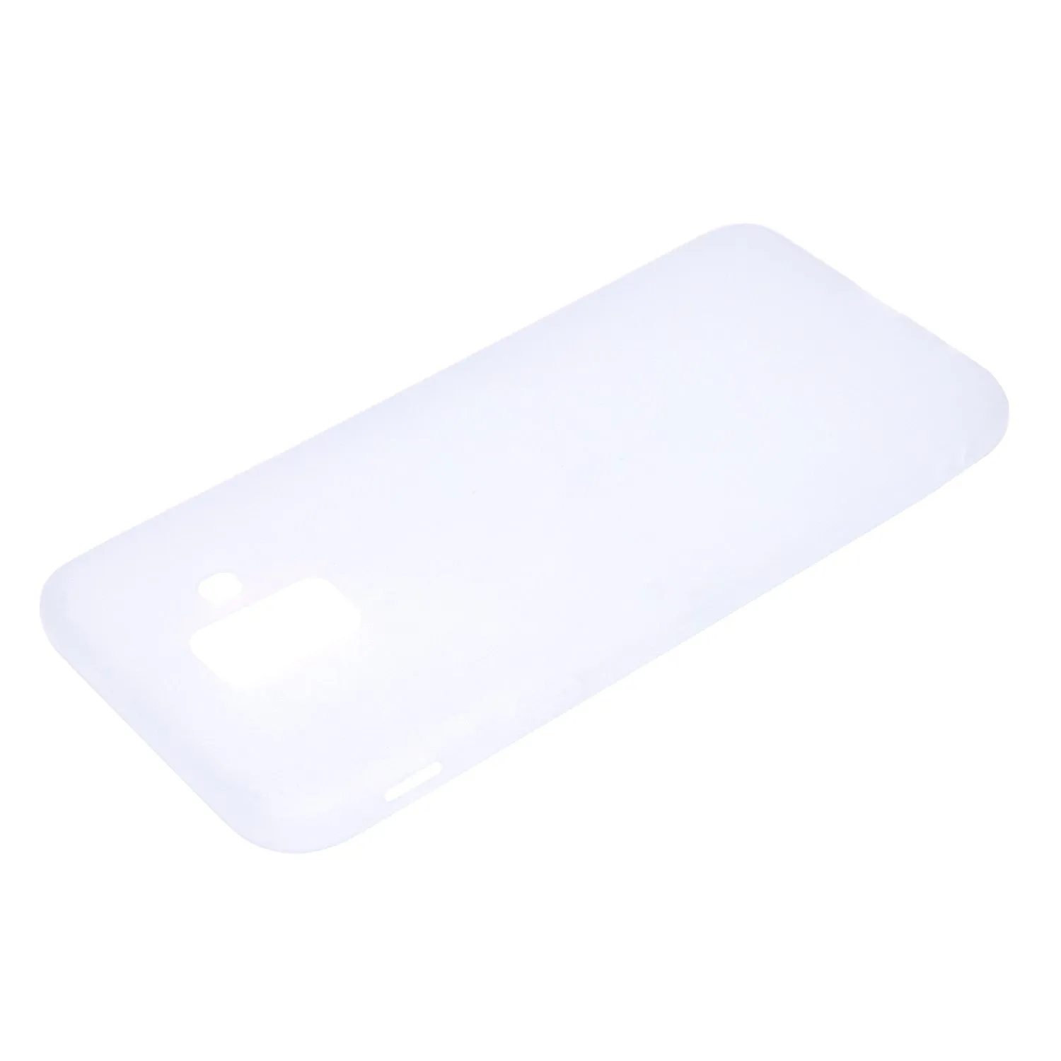 for Samsung A6 2018 Lovely Candy Color Matte TPU Anti-scratch Non-slip Protective Cover Back Case white