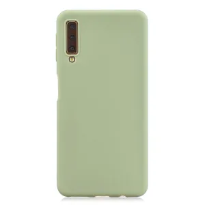 For Samsung A7 2018 Lovely Candy Color Matte TPU Anti-scratch Non-slip Protective Cover Back Case 10