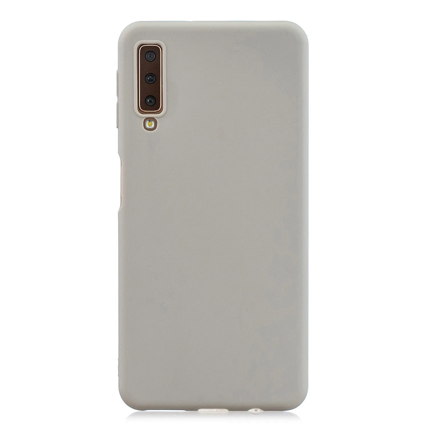 For Samsung A7 2018 Lovely Candy Color Matte TPU Anti-scratch Non-slip Protective Cover Back Case 10