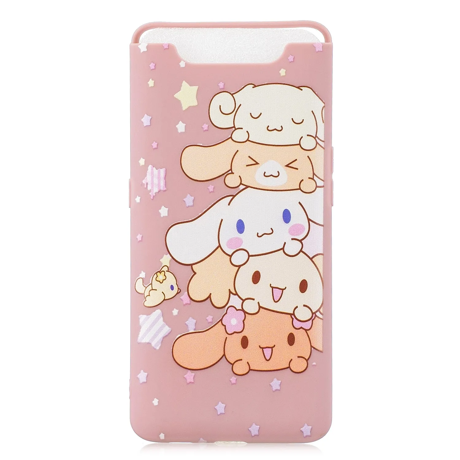 For Samsung A80 Screen Protective Shockproof TPU Full Phone Cover Cartoon Phone Case Full Body Protection Mobile Phone Case with Adjustable Bracket 1