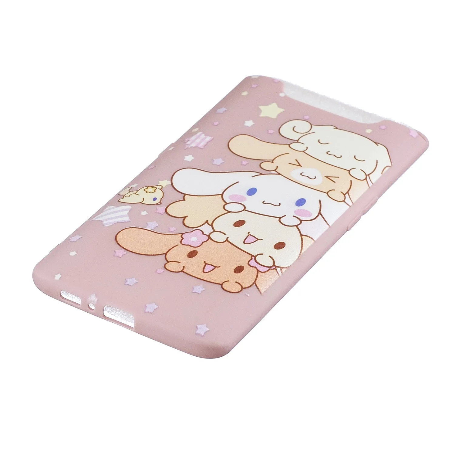For Samsung A80 Screen Protective Shockproof TPU Full Phone Cover Cartoon Phone Case Full Body Protection Mobile Phone Case with Adjustable Bracket 1