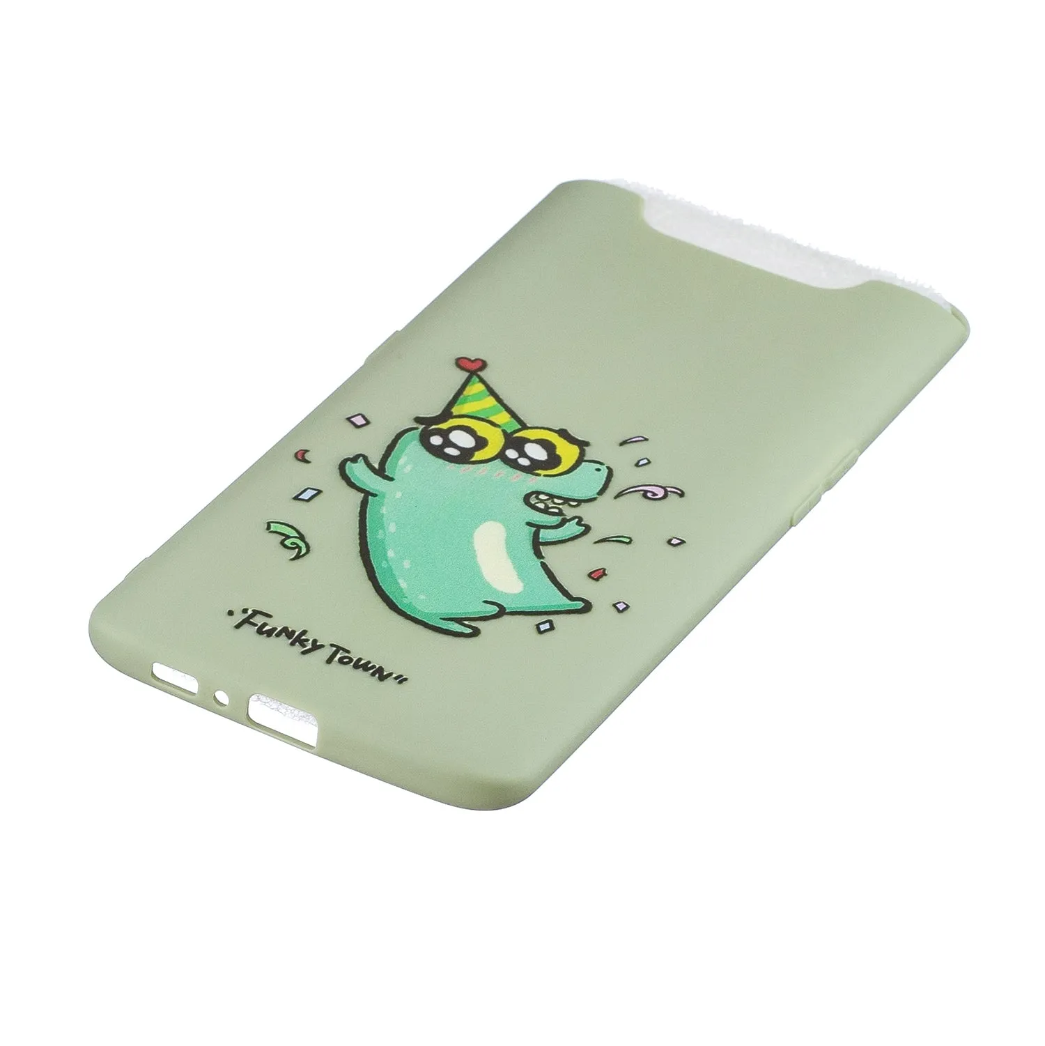 For Samsung A80 Screen Protective Shockproof TPU Full Phone Cover Cartoon Phone Case Full Body Protection Mobile Phone Case with Adjustable Bracket 2