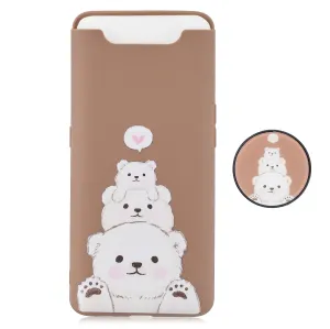 For Samsung A80 Screen Protective Shockproof TPU Full Phone Cover Cartoon Phone Case Full Body Protection Mobile Phone Case with Adjustable Bracket 3