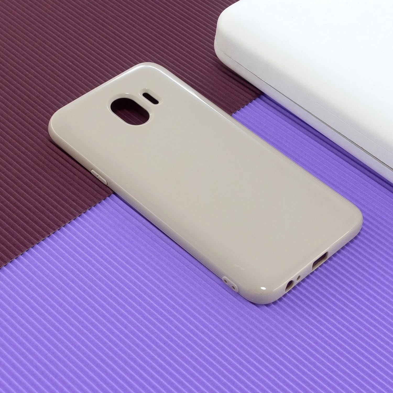 For Samsung J4 2018/J4 Plus/J4 Core/J4 Prime Protective Shell Classic Cellphone Cover Thickened Phone Case Khaki