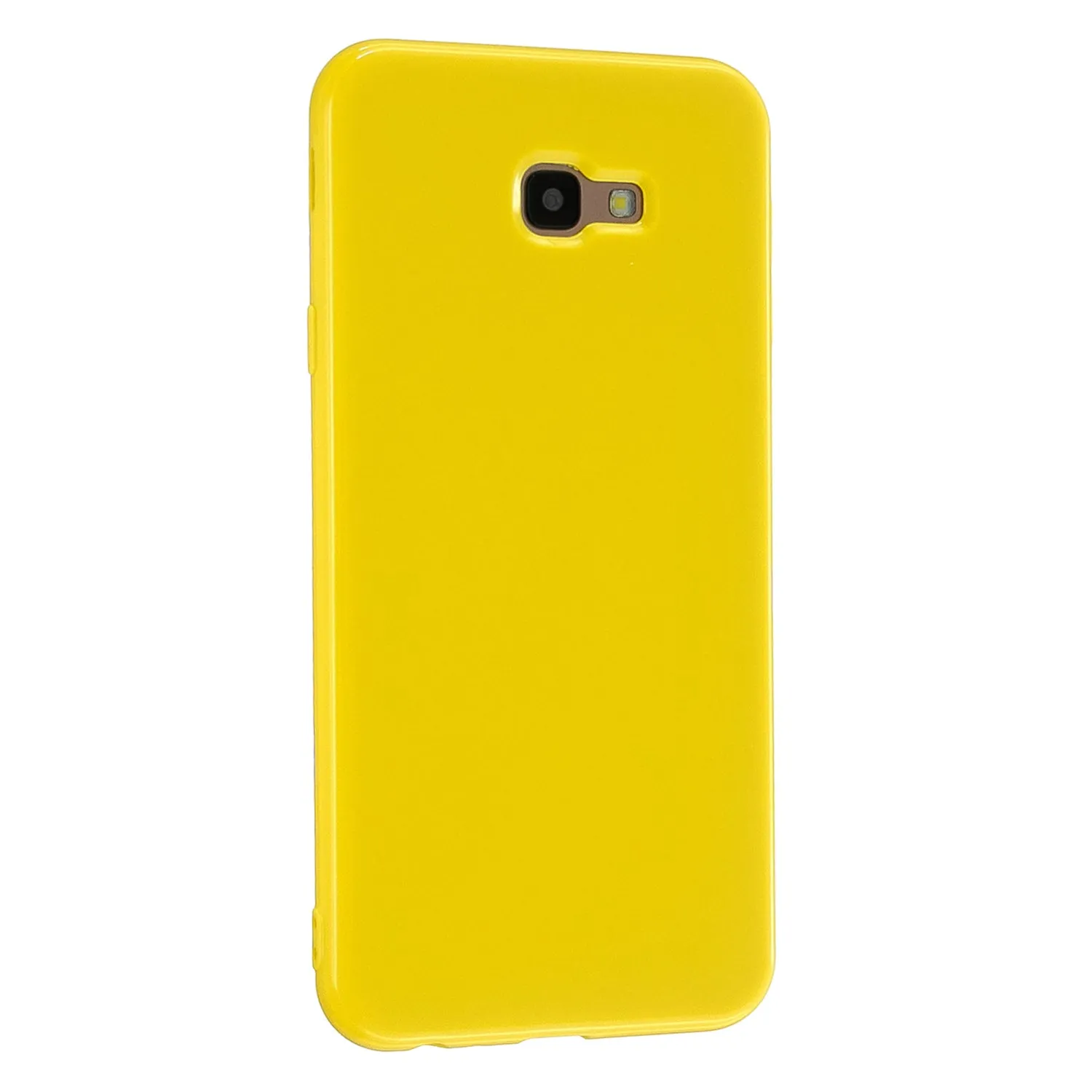 For Samsung J4 2018/J4 Plus/J4 Core/J4 Prime Protective Shell Classic Cellphone Cover Thickened Phone Case Yellow