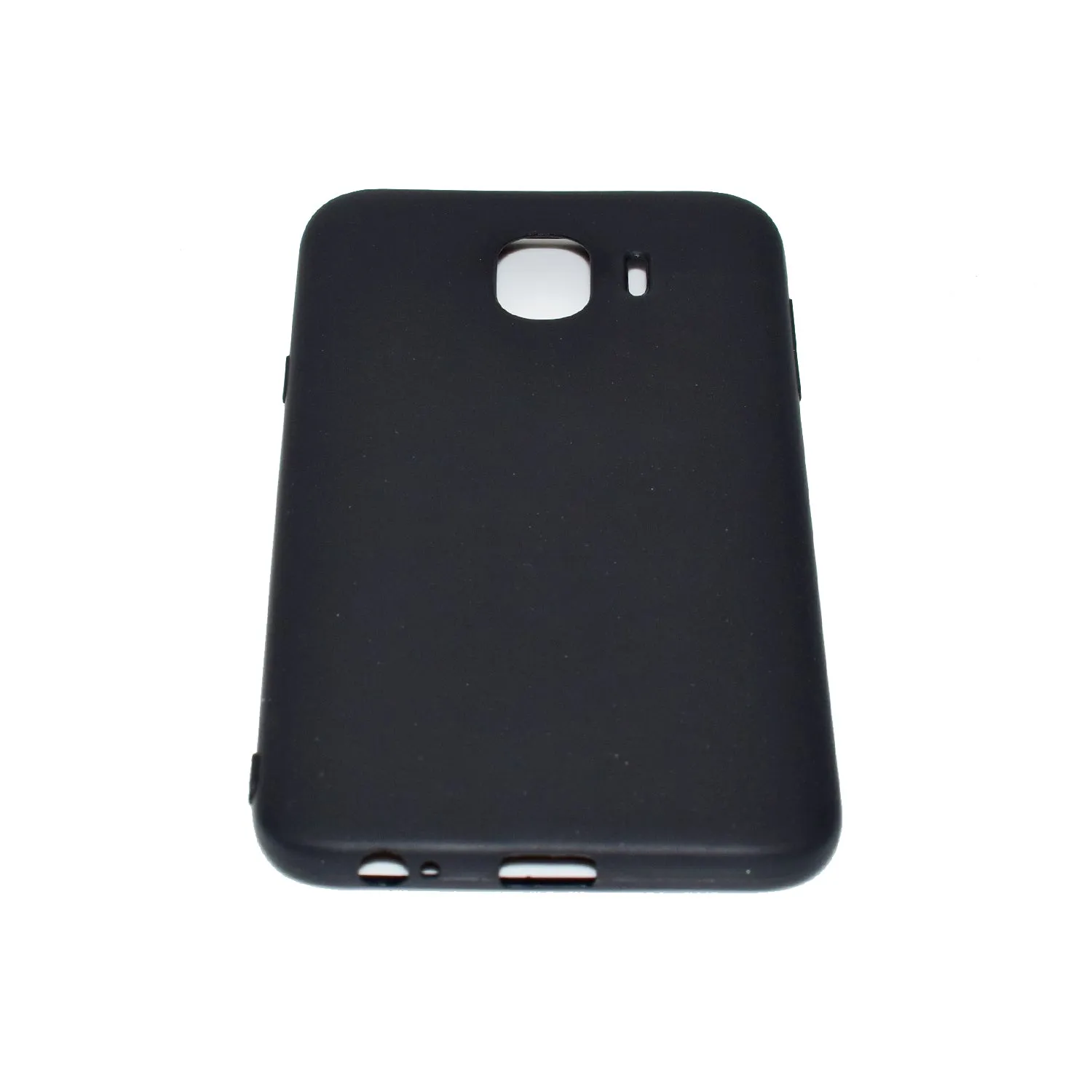for Samsung J4 Euro Edition Lovely Candy Color Matte TPU Anti-scratch Non-slip Protective Cover Back Case black