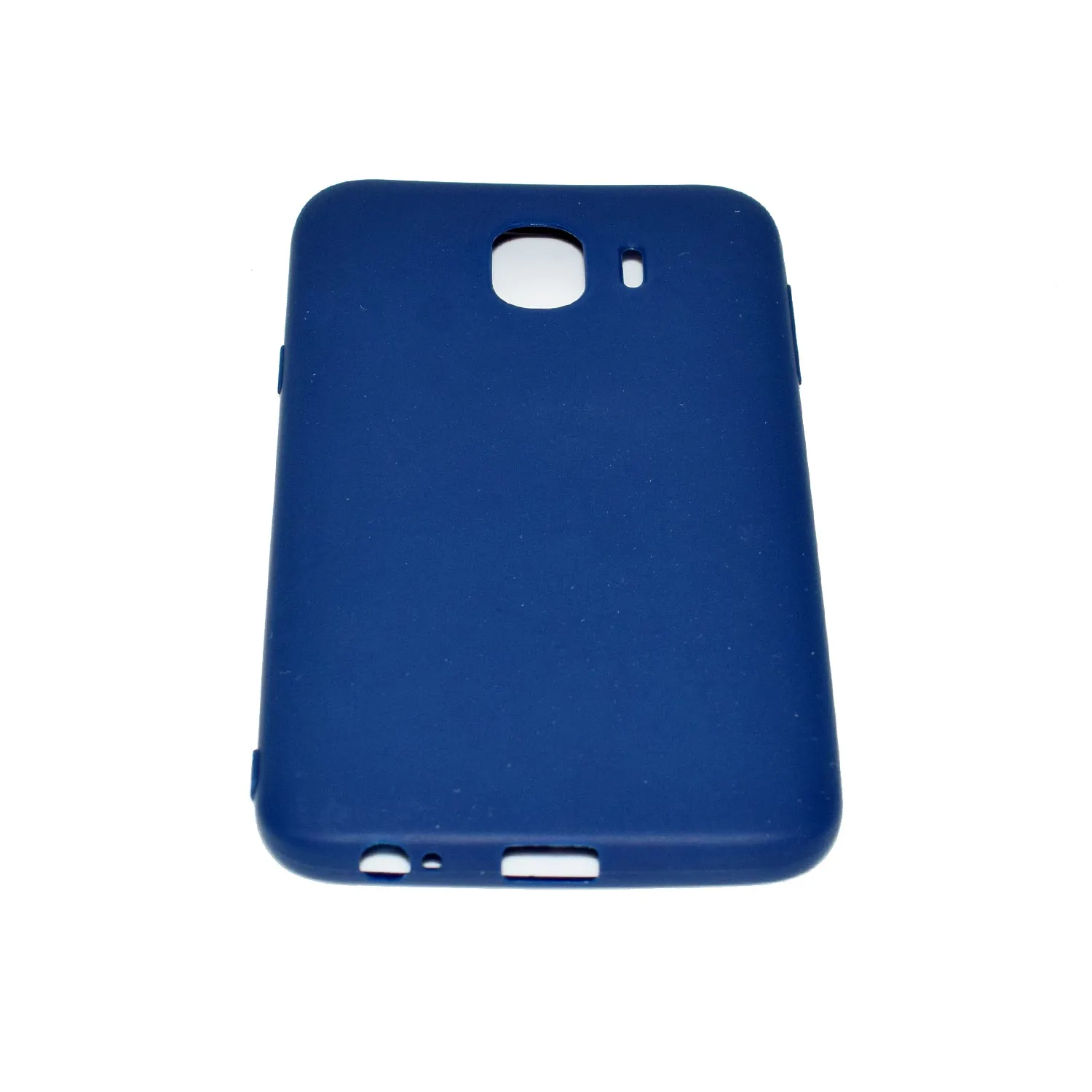 for Samsung J4 Euro Edition Lovely Candy Color Matte TPU Anti-scratch Non-slip Protective Cover Back Case Navy