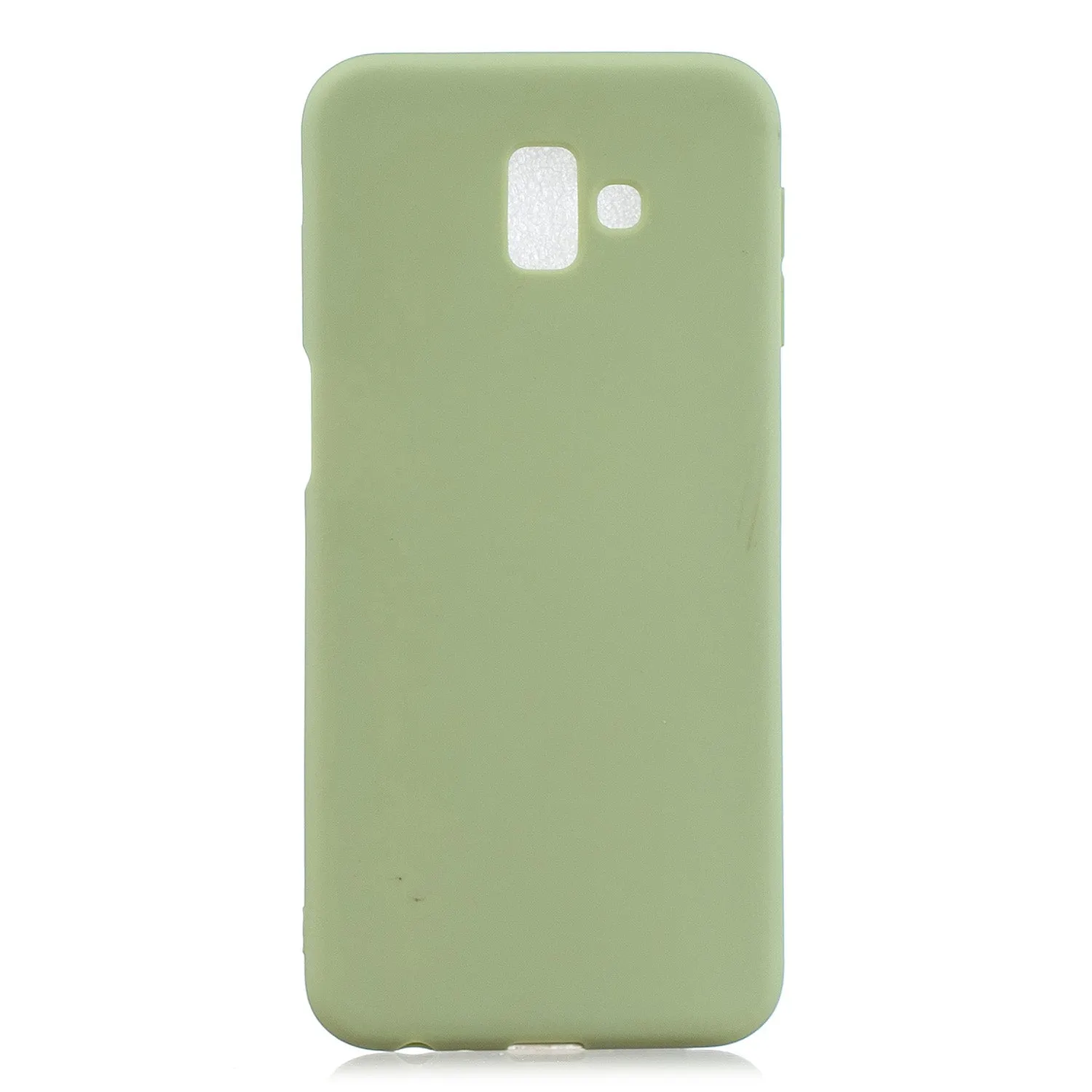 For Samsung J6 PLUS Lovely Candy Color Matte TPU Anti-scratch Non-slip Protective Cover Back Case 10