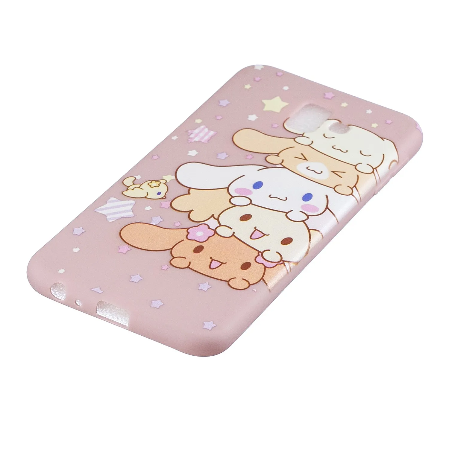For Samsung J6 PLUS Non-Slip TPU Bumper Case Shockproof Full-Body Protective Case Cover with Adjustable Bracket 1
