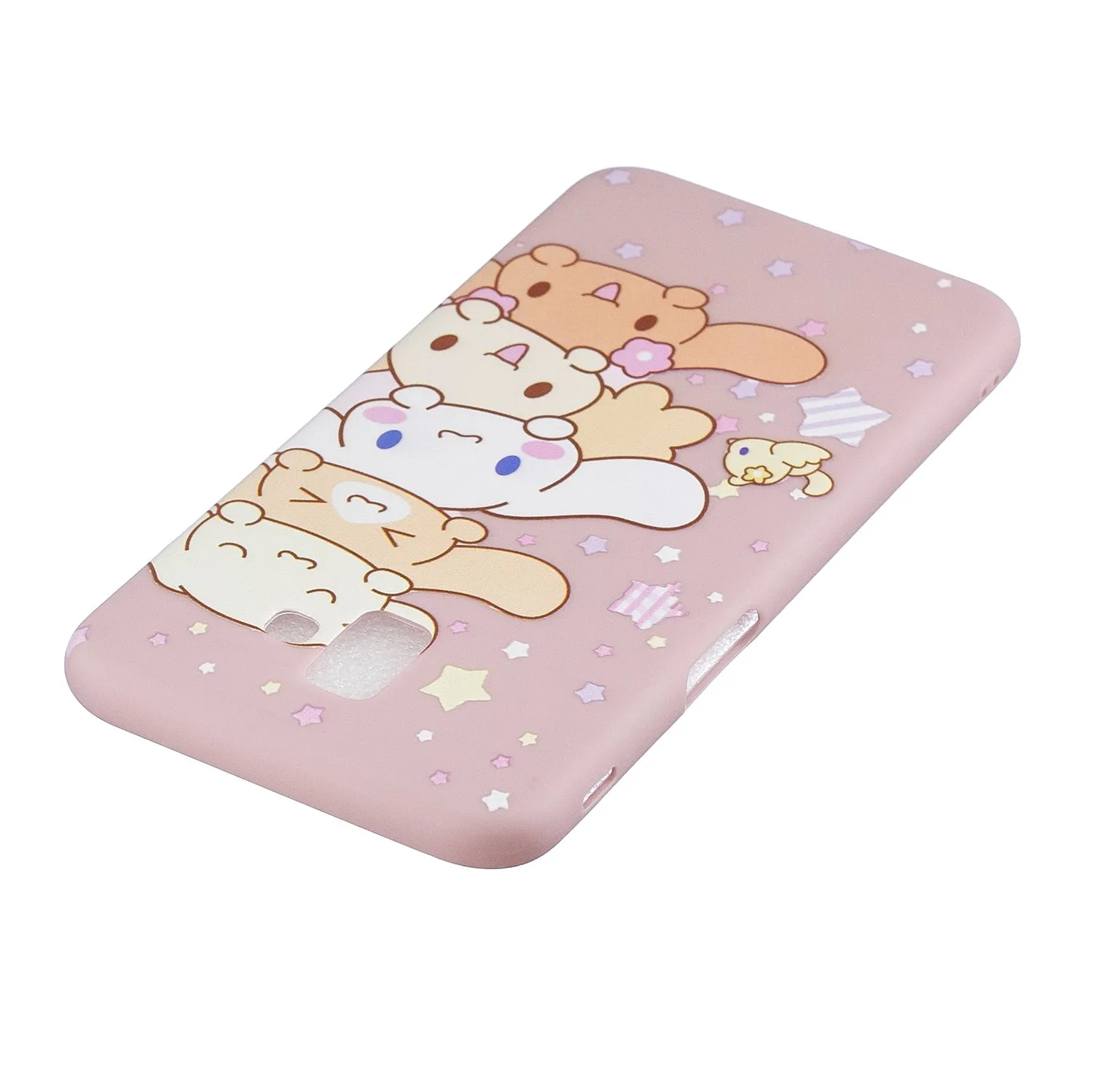 For Samsung J6 PLUS Non-Slip TPU Bumper Case Shockproof Full-Body Protective Case Cover with Adjustable Bracket 1