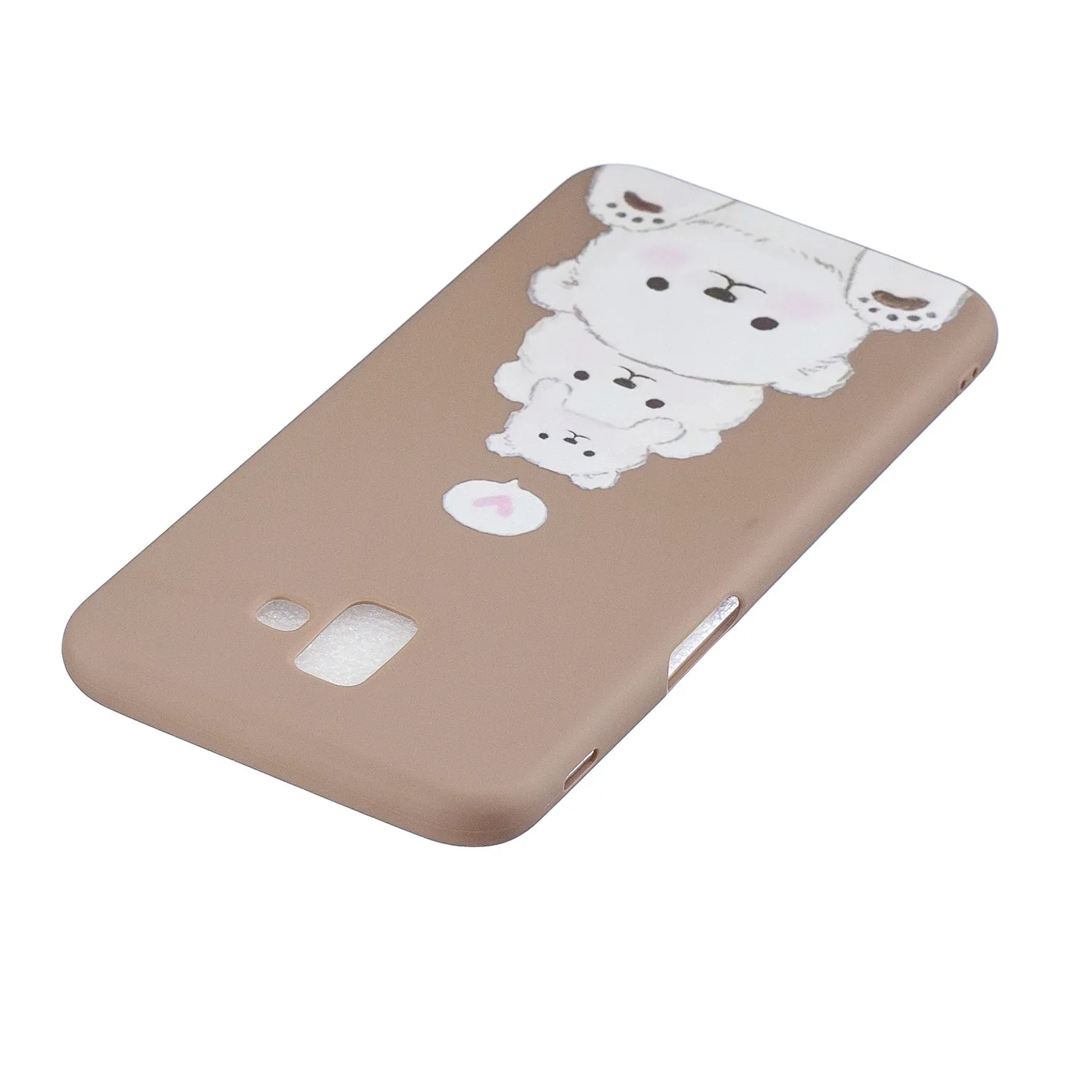 For Samsung J6 PLUS Non-Slip TPU Bumper Case Shockproof Full-Body Protective Case Cover with Adjustable Bracket 3