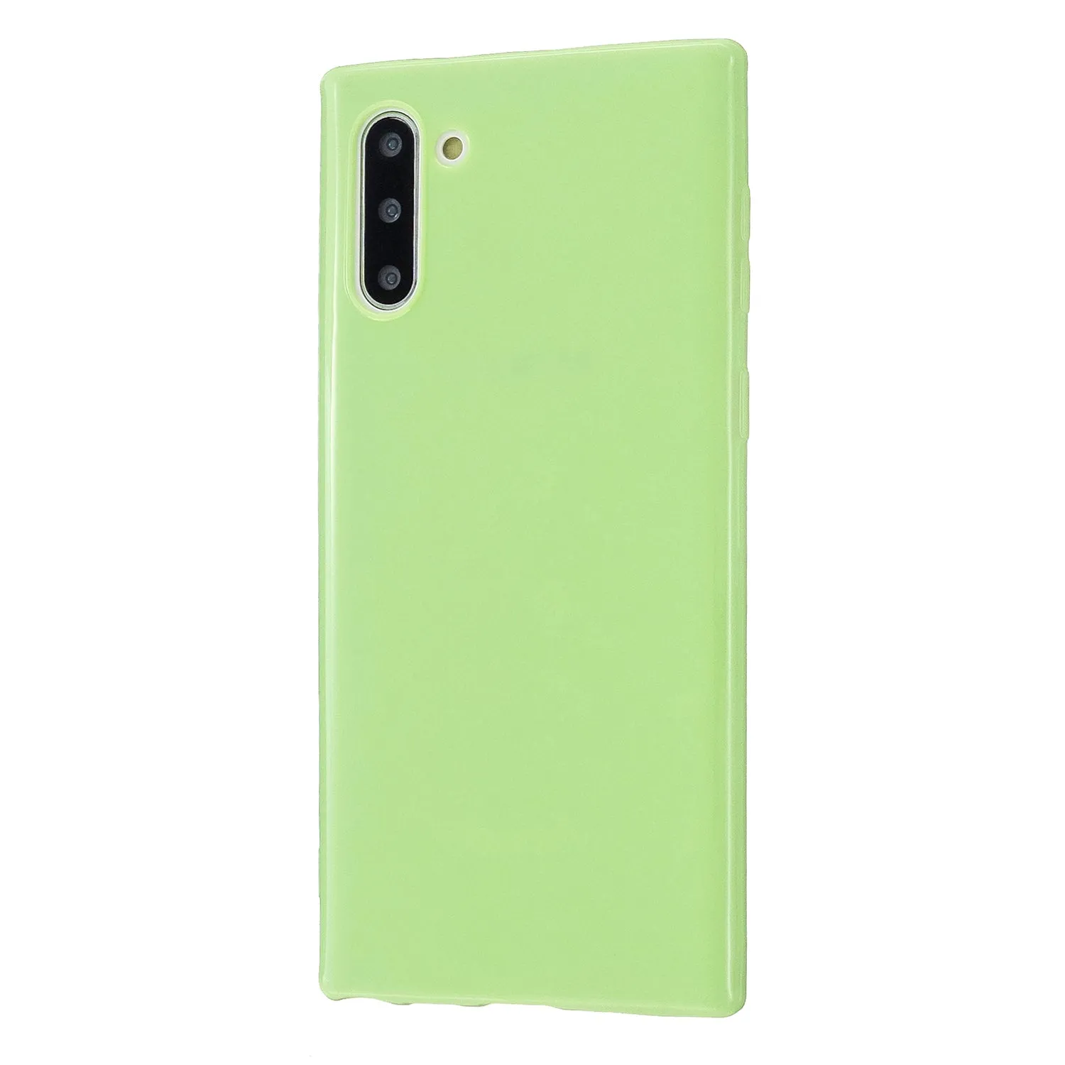 For Samsung Note 10/10 Pro Cellphone Cover TPU Phone Case Simple Profile Classic Design Shock-proof Shell Taro purple