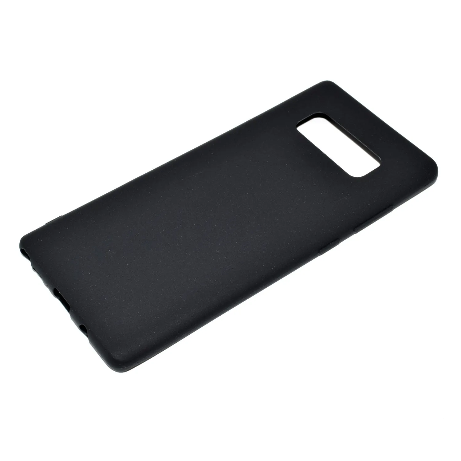 for Samsung NOTE 8 Cute Candy Color Matte TPU Anti-scratch Non-slip Protective Cover Back Case black
