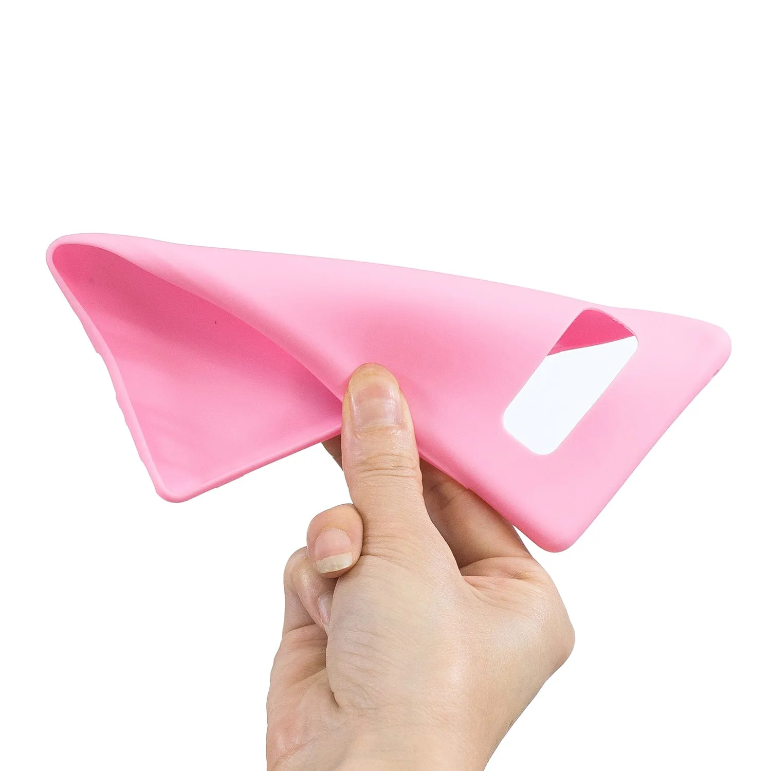 for Samsung NOTE 8 Cute Candy Color Matte TPU Anti-scratch Non-slip Protective Cover Back Case dark pink