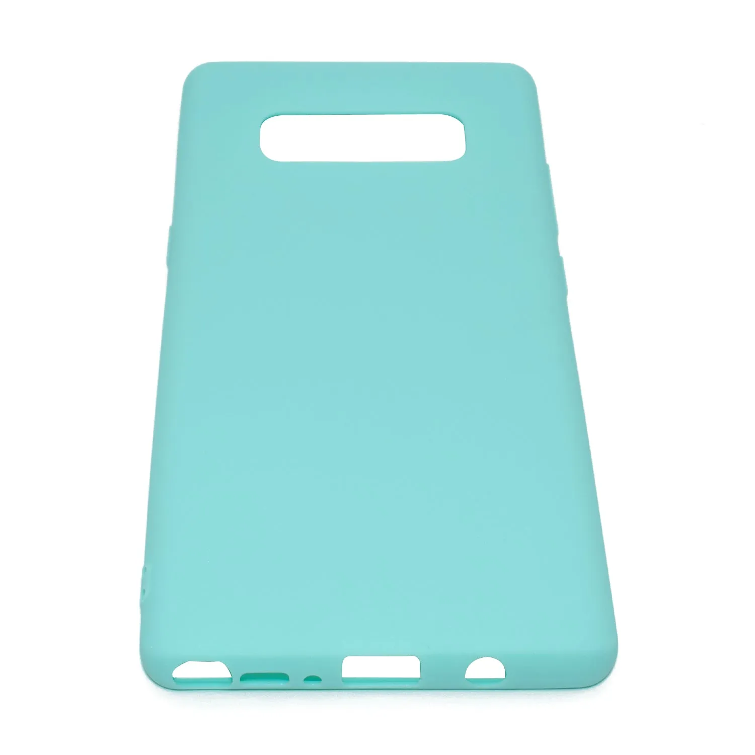 for Samsung NOTE 8 Cute Candy Color Matte TPU Anti-scratch Non-slip Protective Cover Back Case Light blue