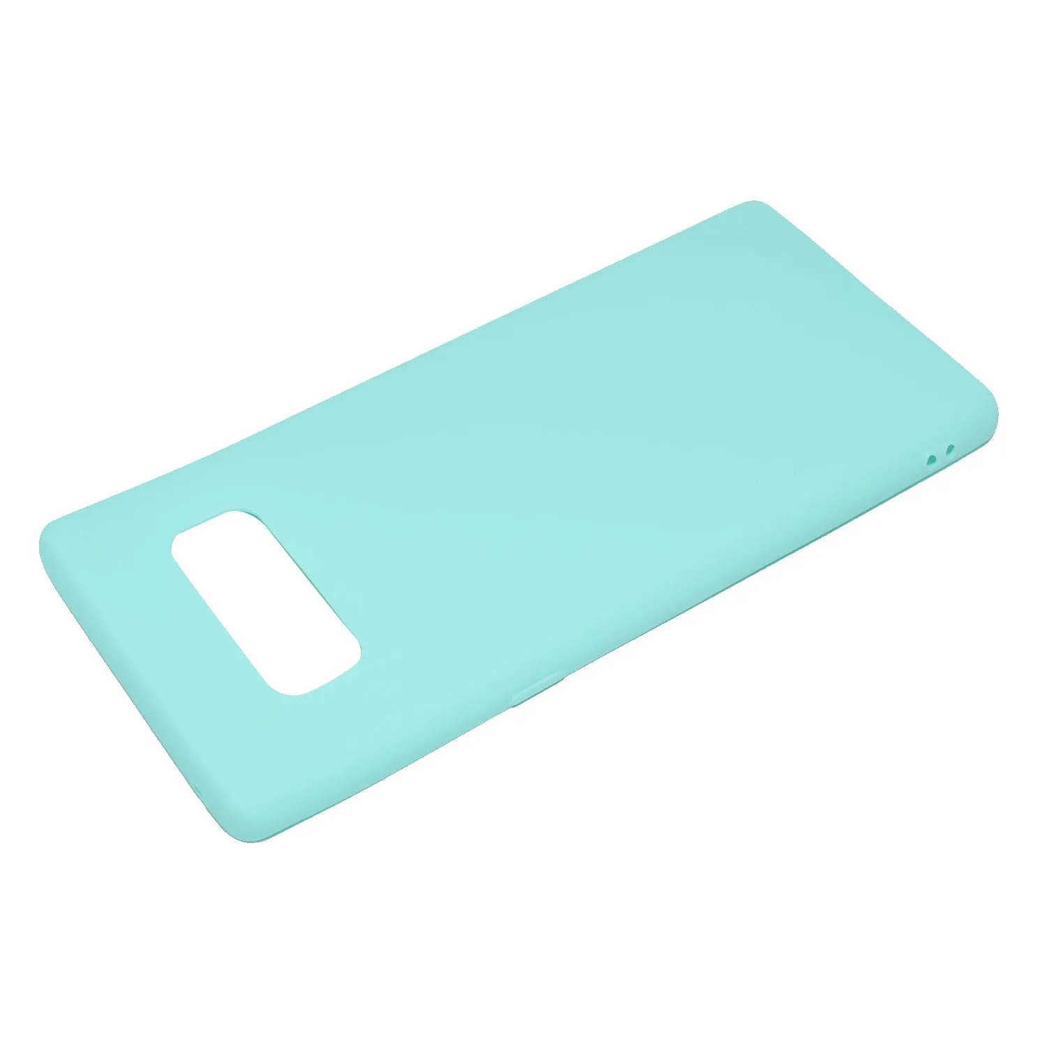 for Samsung NOTE 8 Cute Candy Color Matte TPU Anti-scratch Non-slip Protective Cover Back Case Light blue