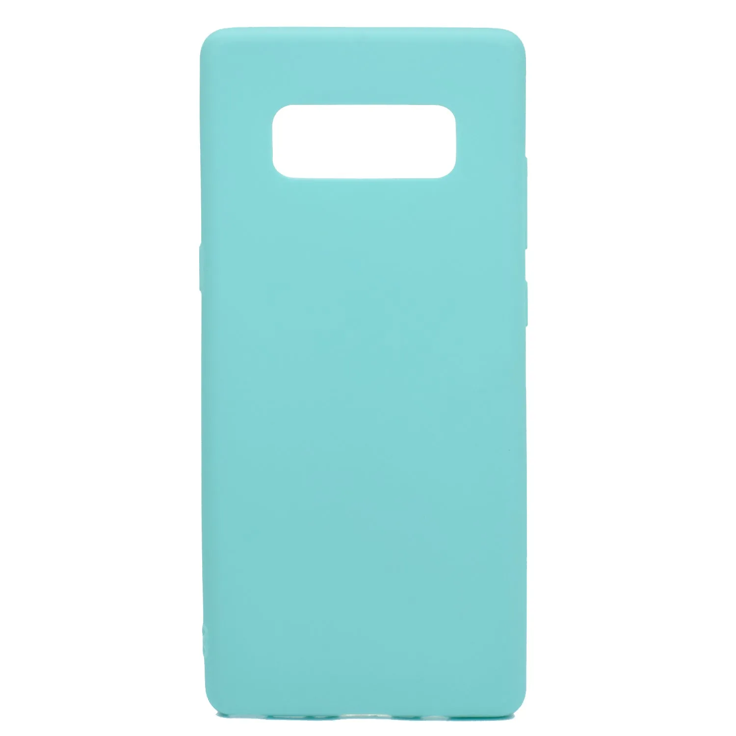 for Samsung NOTE 8 Cute Candy Color Matte TPU Anti-scratch Non-slip Protective Cover Back Case Light blue