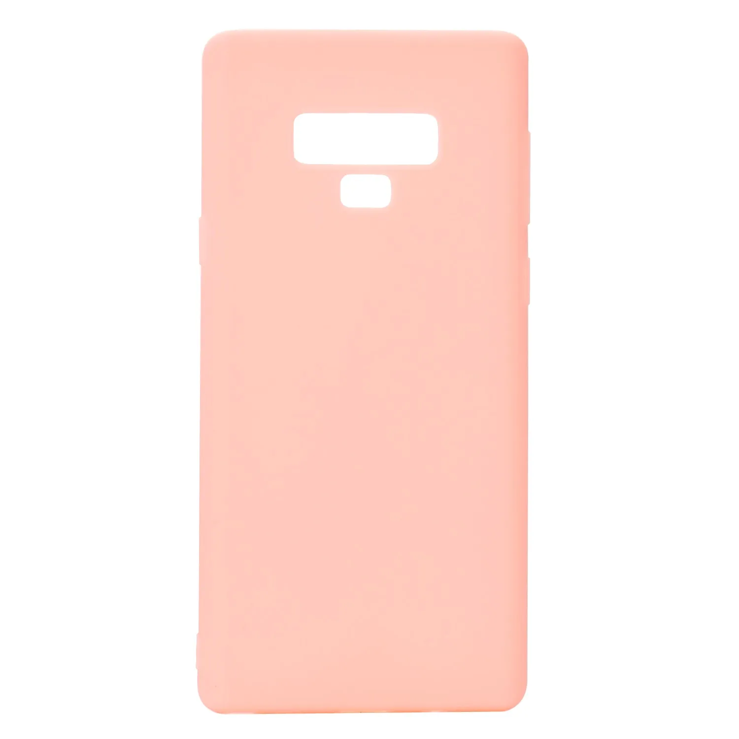 for Samsung NOTE 9 Cute Candy Color Matte TPU Anti-scratch Non-slip Protective Cover Back Case red