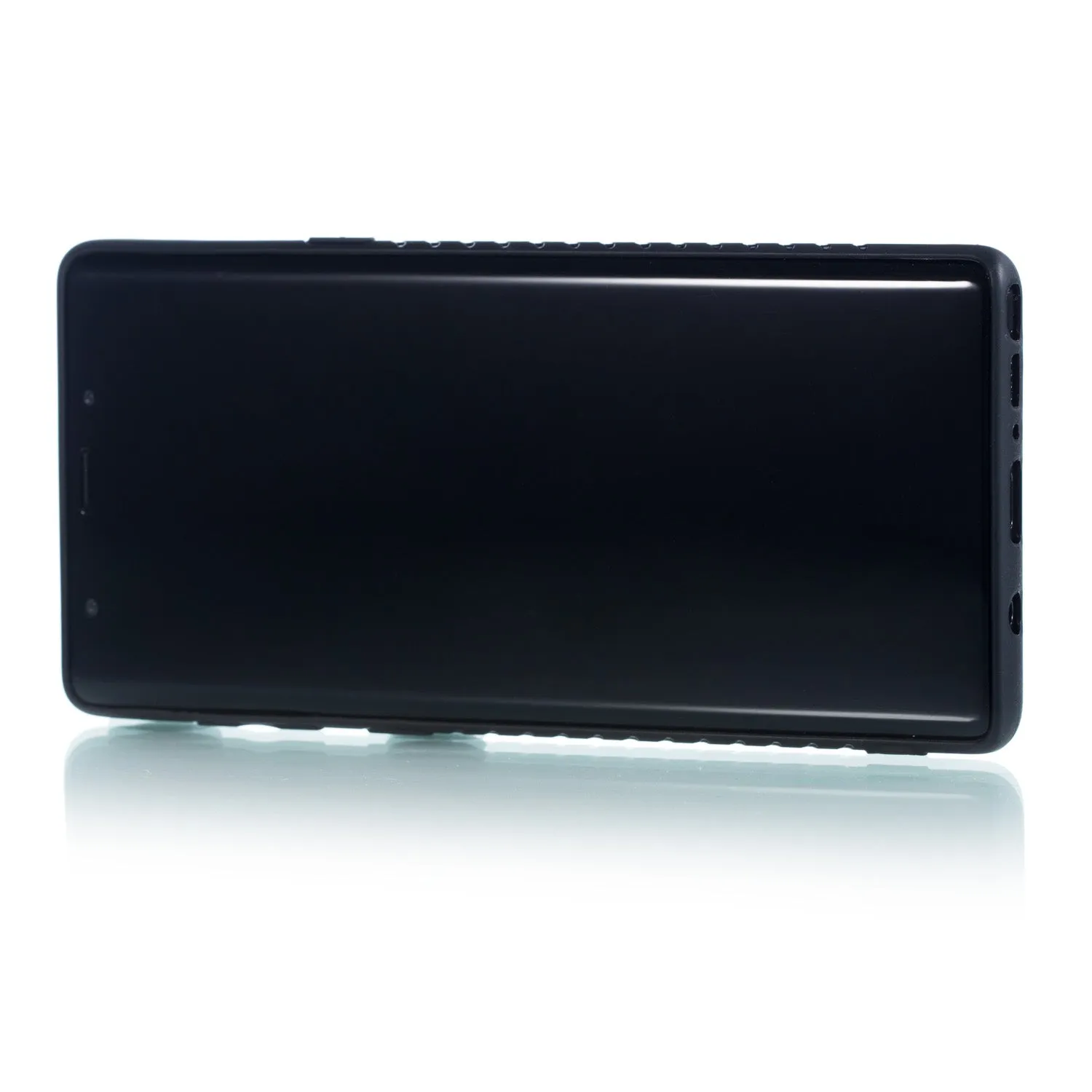 For Samsung NOTE 9 Phone Case Protective Back Cover with Card Holder Bracket black_Samsung NOTE 9