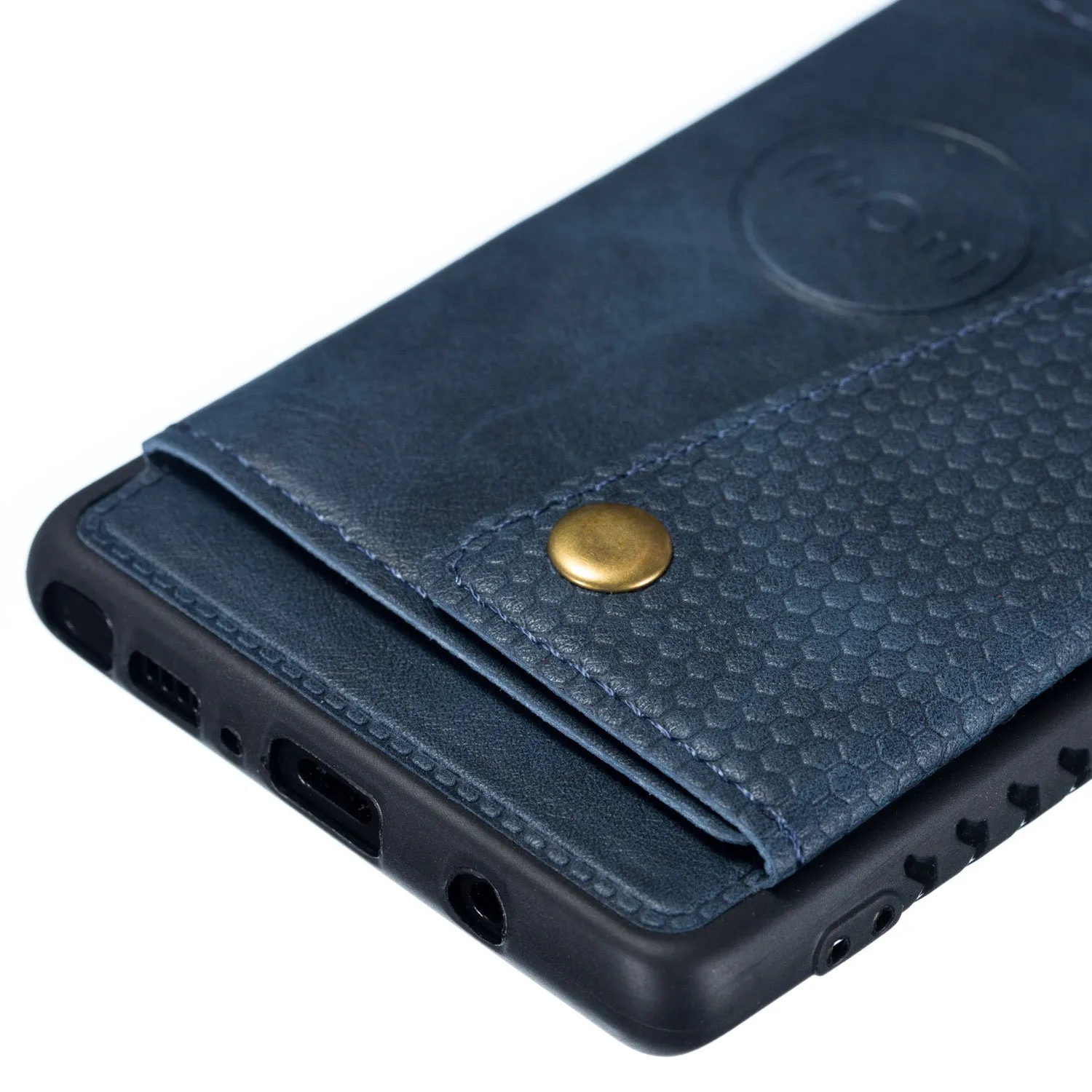 For Samsung NOTE 9 Phone Case Protective Back Cover with Card Holder Bracket red_Samsung NOTE 9