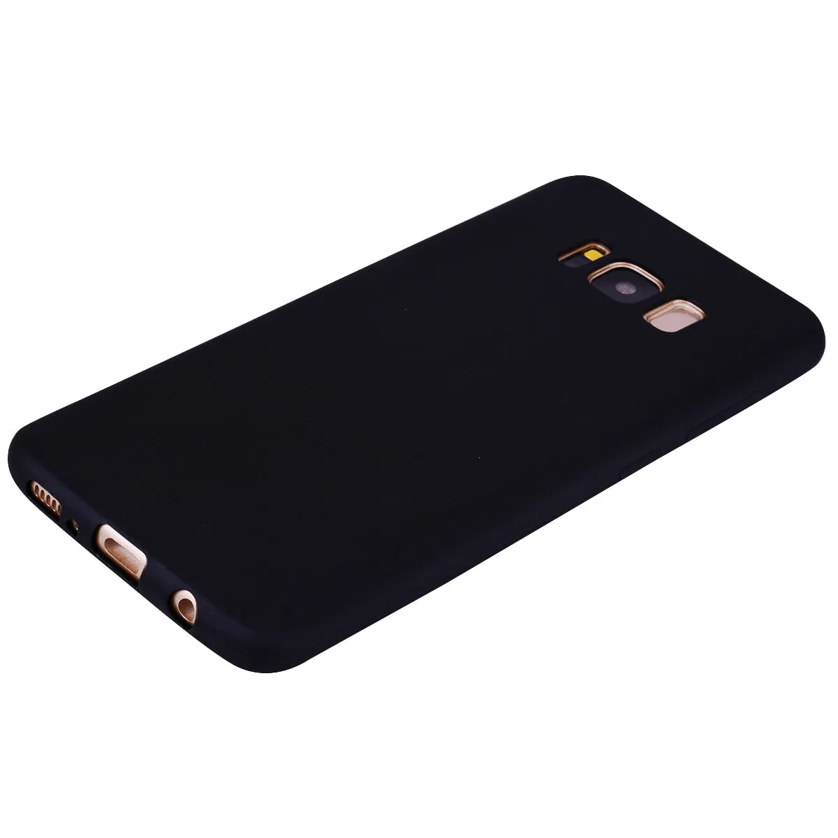 for Samsung S8 Lovely Candy Color Matte TPU Anti-scratch Non-slip Protective Cover Back Case Navy