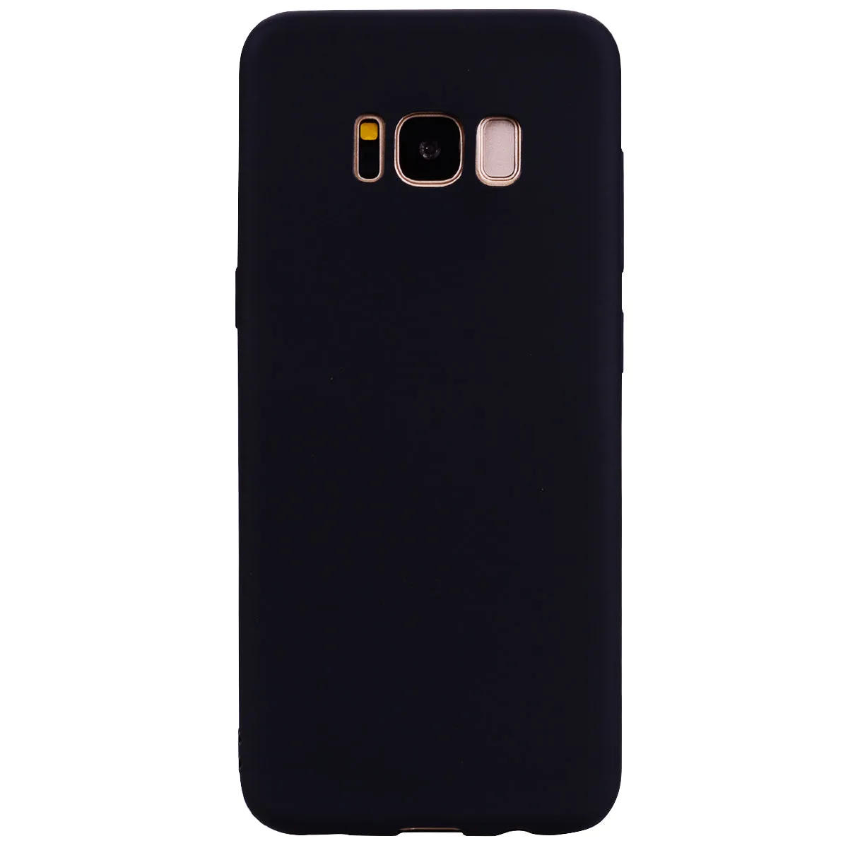 for Samsung S8 Lovely Candy Color Matte TPU Anti-scratch Non-slip Protective Cover Back Case Navy