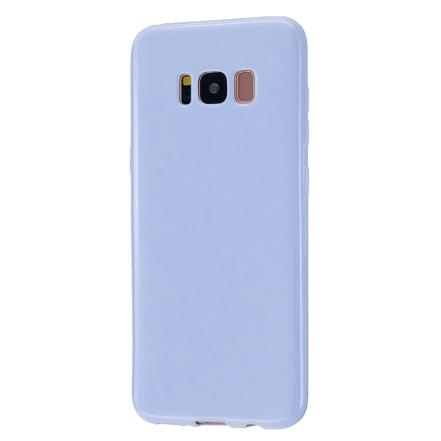 For Samsung S8/S8 Plus Smartphone Case Soft Hands Feel Precise Cutouts Anti-scrathc Mobile Phone TPU Shell Fluorescent green