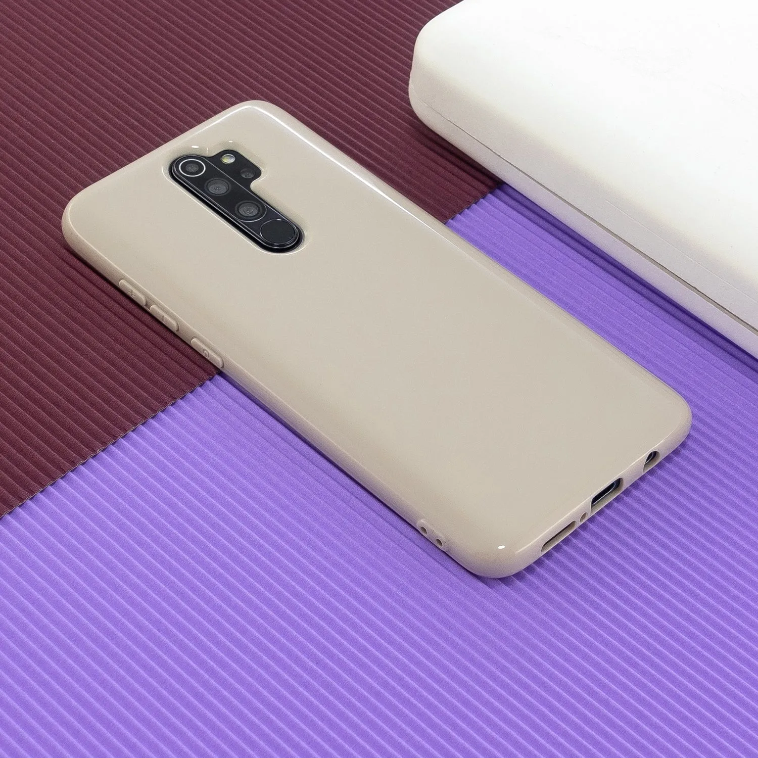 for VIVO Reno Ace/X2 PRO/ A9 2020/A5 2020 Thicken 2.0mm TPU Back Cover Cellphone Case Shell Khaki