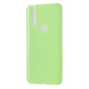For VIVO V15/V15 Pro Cellphone Cover Slim Thin TPU Case Shock Absorption Mobile Phone Protective Cover  Fluorescent green
