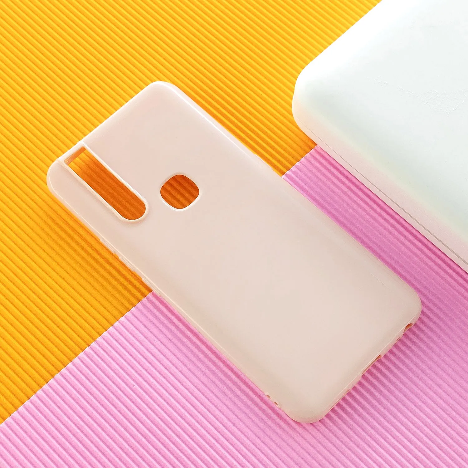 For VIVO V15/V15 Pro Cellphone Cover Slim Thin TPU Case Shock Absorption Mobile Phone Protective Cover  Fluorescent green