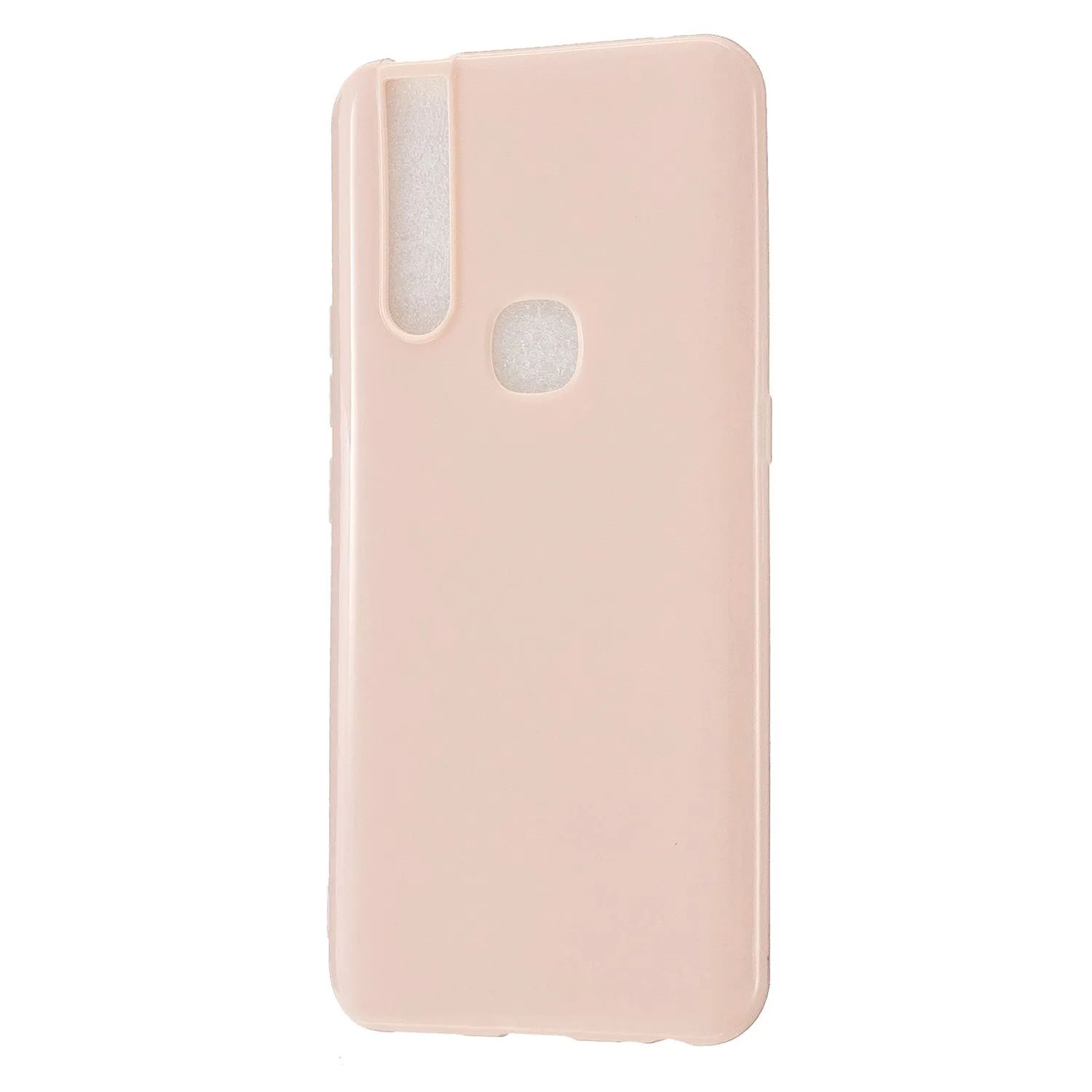 For VIVO V15/V15 Pro Cellphone Cover Slim Thin TPU Case Shock Absorption Mobile Phone Protective Cover  Milk white
